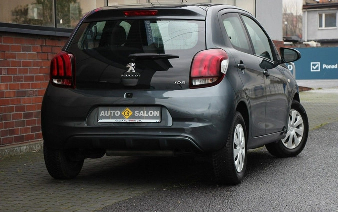 Peugeot 108 cena 26990 przebieg: 135000, rok produkcji 2016 z Mikołów małe 781